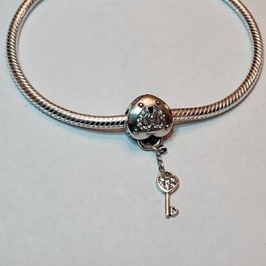 Pandora Bracelet with charm